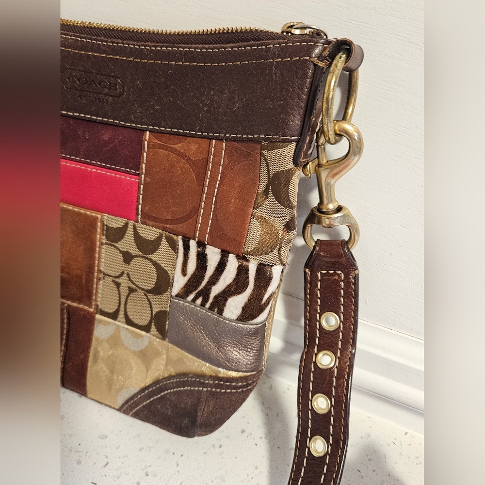 Y2k Coach Patchwork Crossbody Purse - Picture 5 of 10